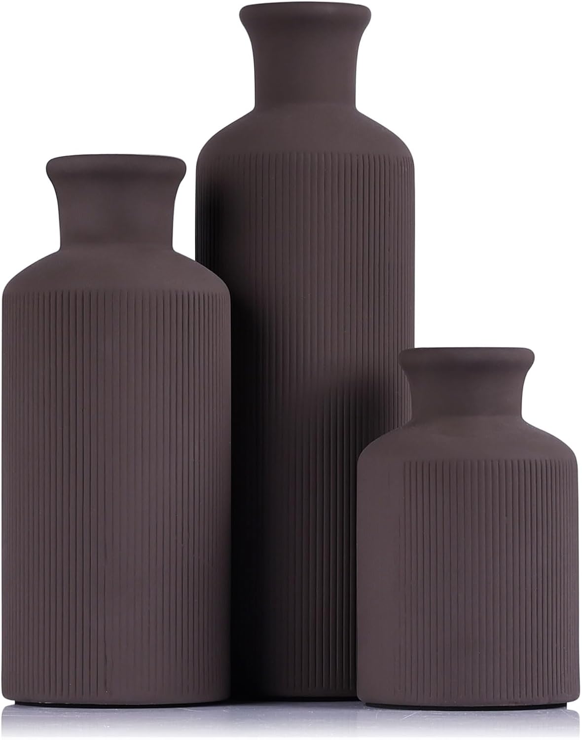 Blue Ceramic Vase Set