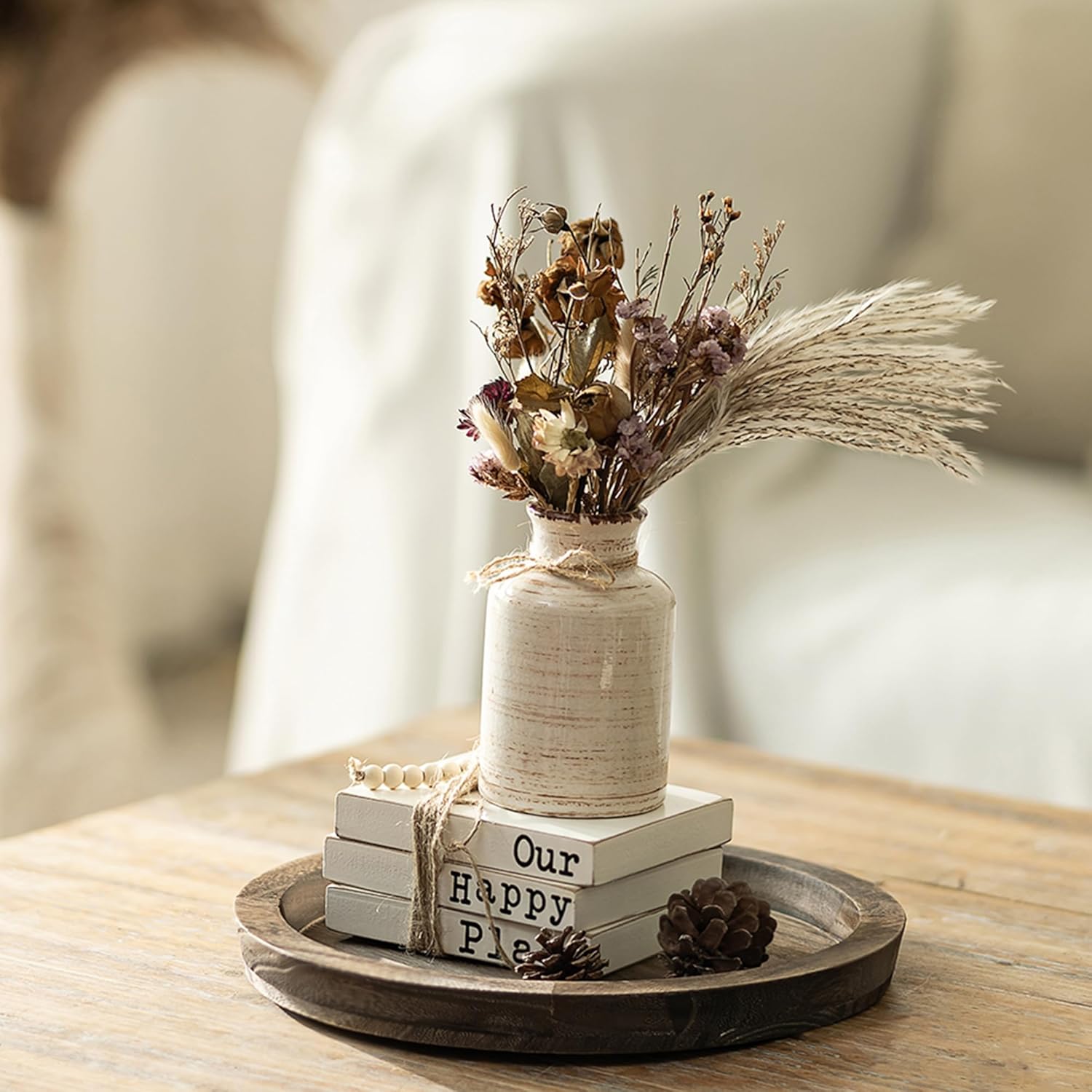 Hanobe Candle Plate Holder Tray