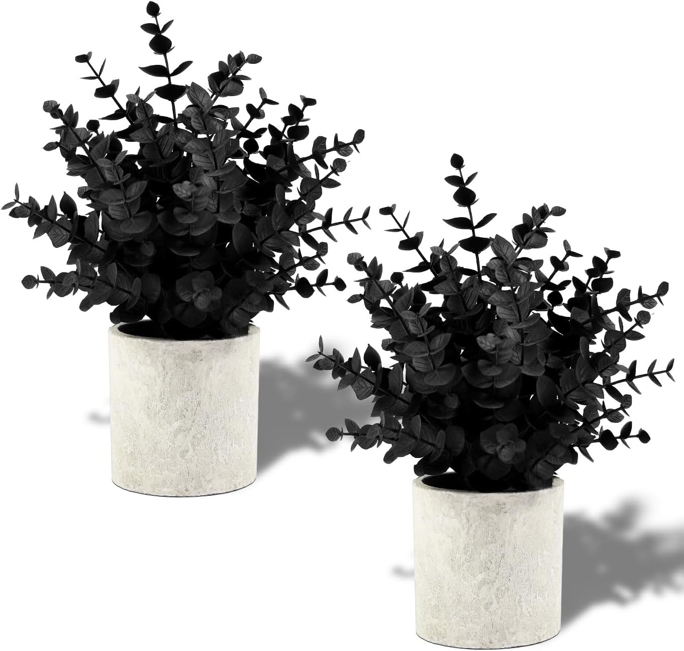 2 Pack Small Fake Plants