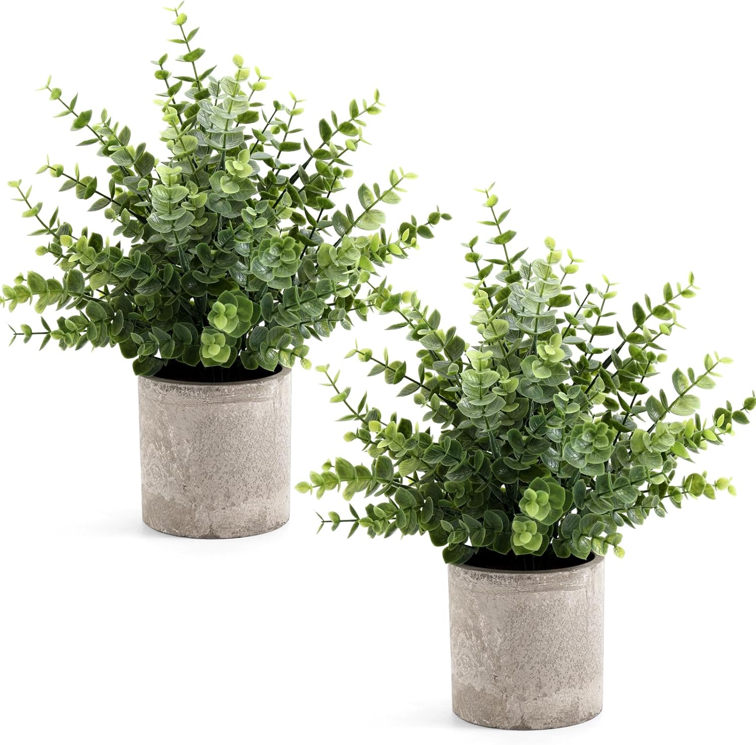 2 Pack Small Fake Plants
