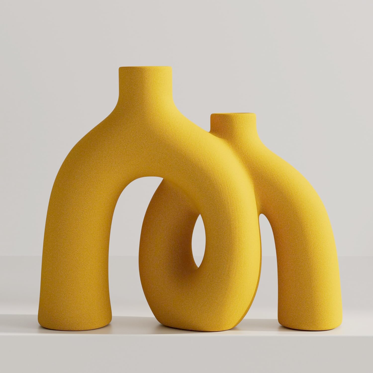 Hug Donut Decorative Vase Set