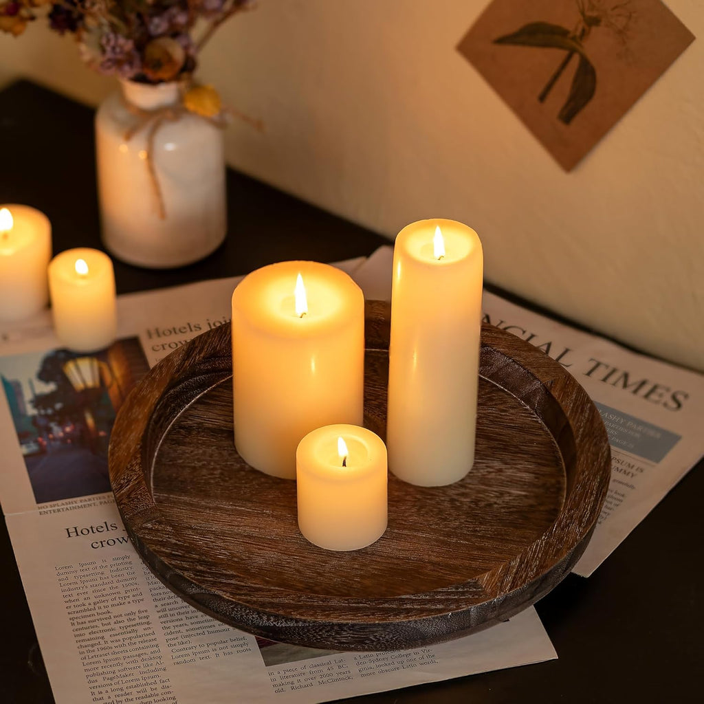 Hanobe Candle Plate Holder Tray