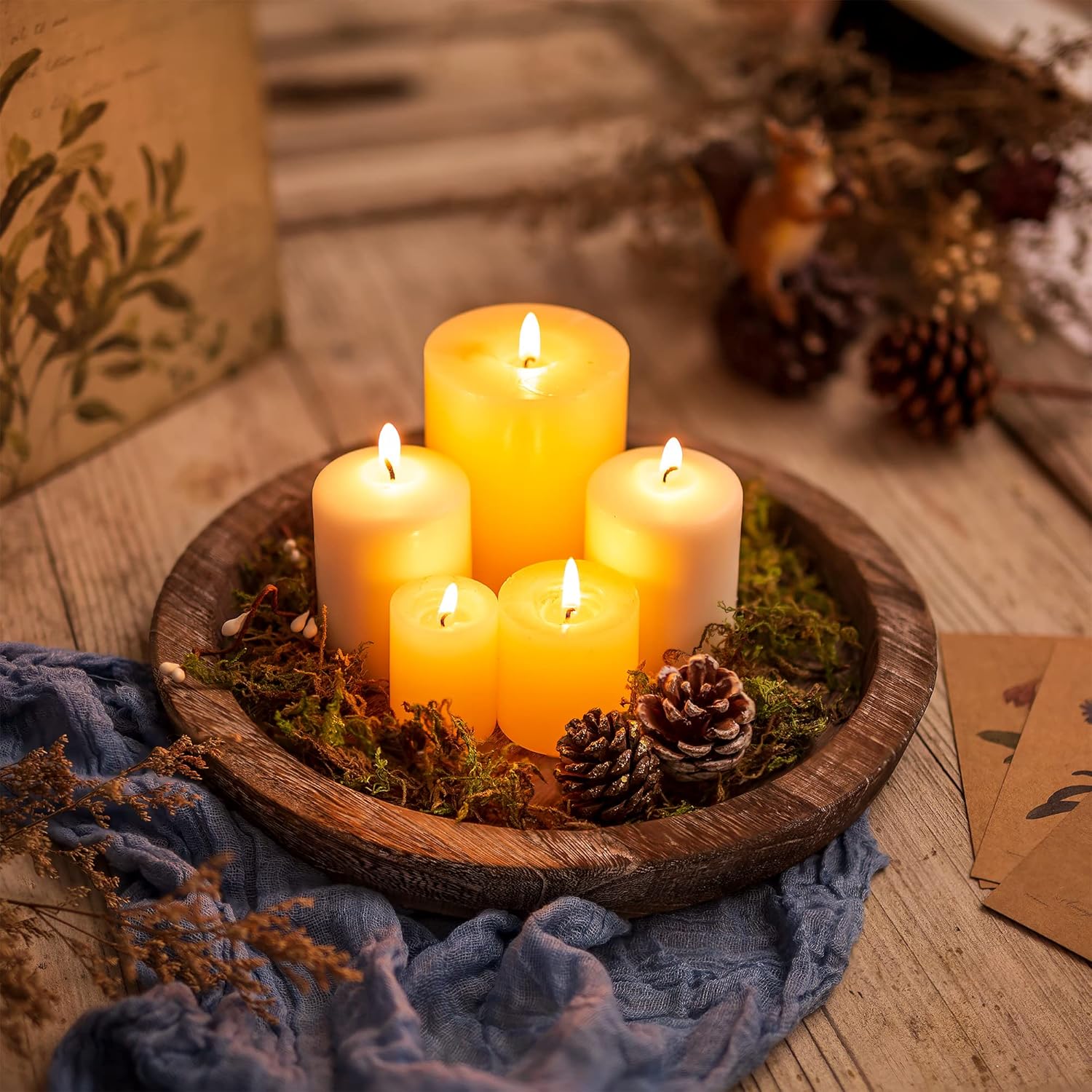Hanobe Candle Plate Holder Tray