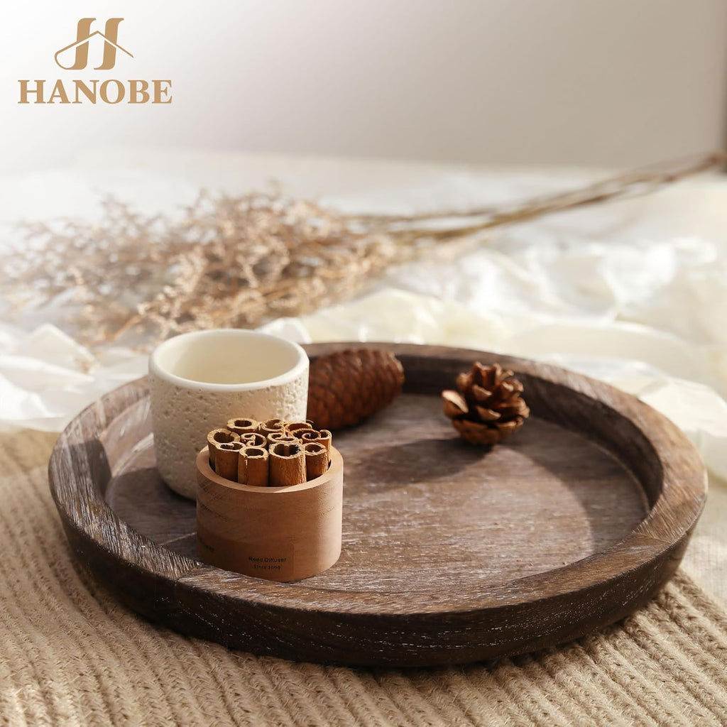 Hanobe Candle Plate Holder Tray